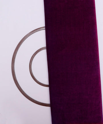 wine plain velvet fabric b106 6000